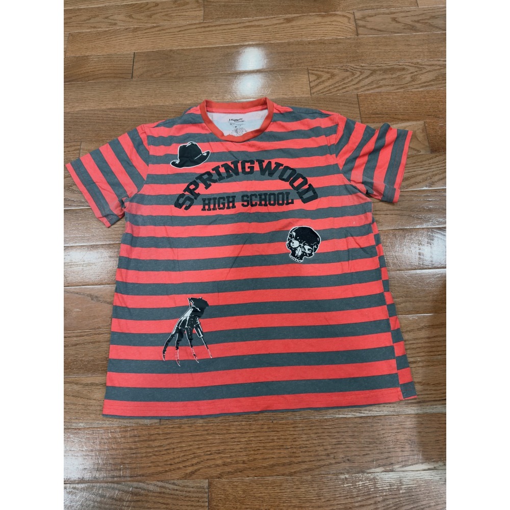 A Nightmare on Elm Street Freddy Krueger Springwood High School T-Shirt Medium